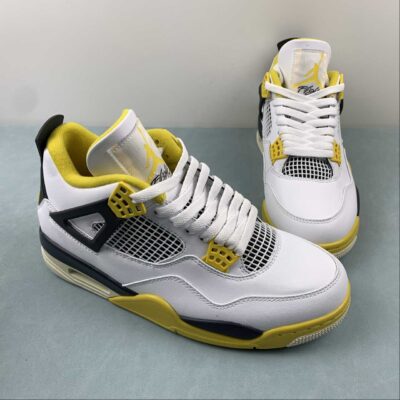 AJ4 WHITE/YELLOW