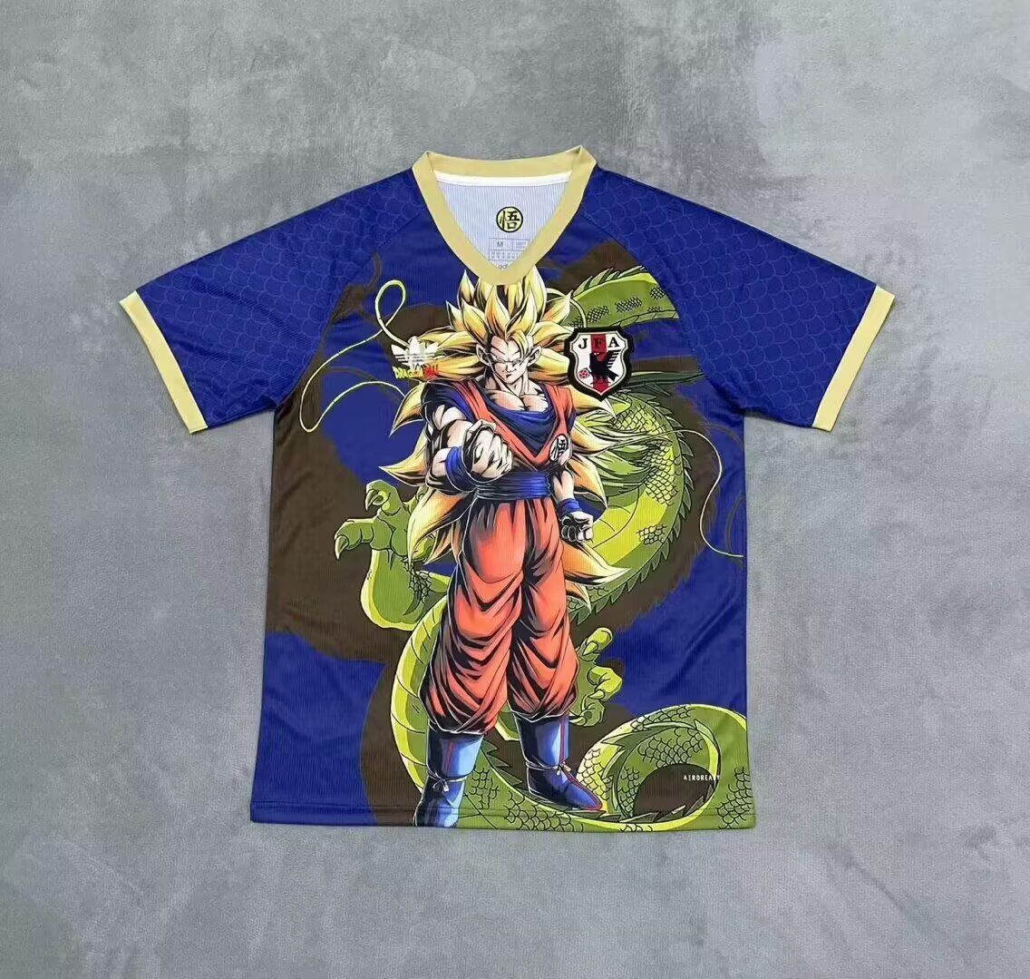 CAMISETA JAPON GOKU AZUL EDICION FAN