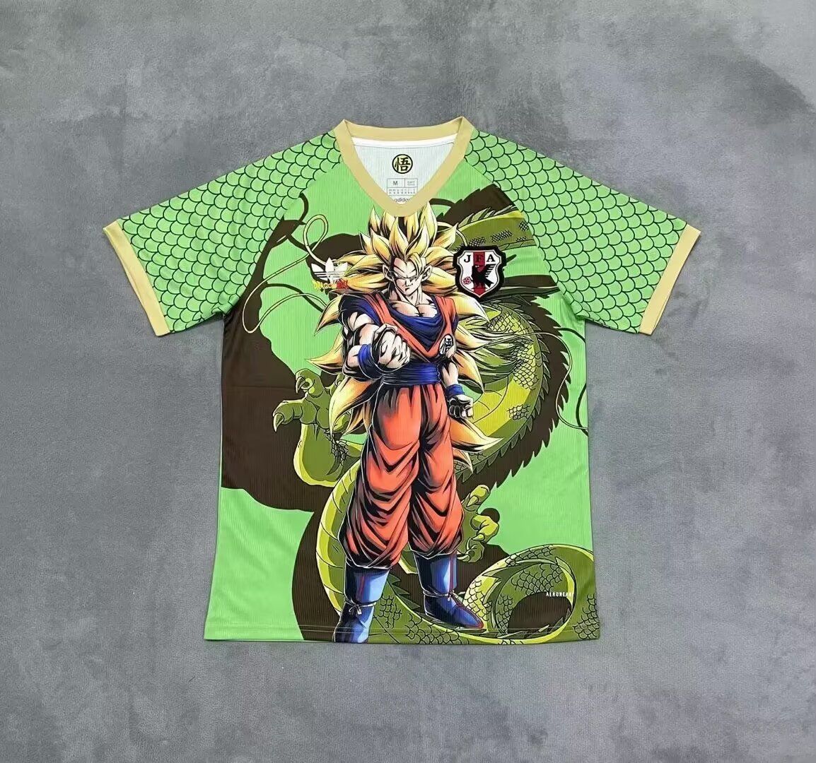 CAMISETA JAPON GOKU VERDE EDICION FAN